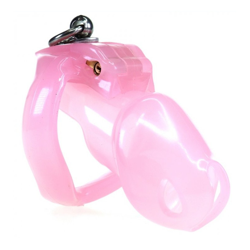  Cage de chasteté Stop This 9 x 3cm Rose